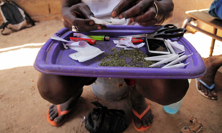 Cresce venda e consumo de drogas em Sofala
