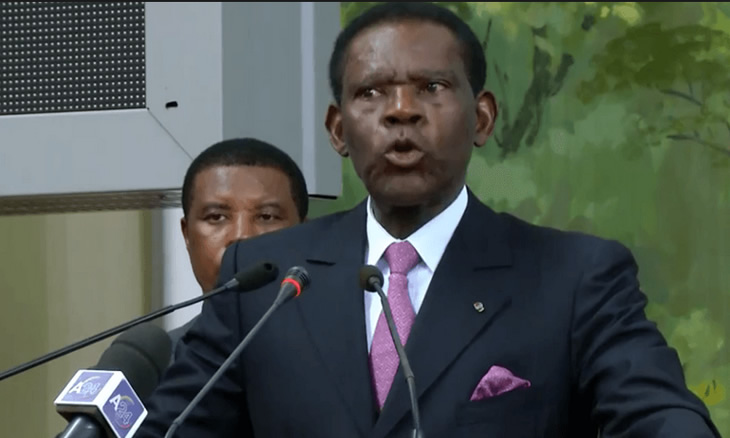Presidente da Guiné Equatorial defende permanência do filho na política