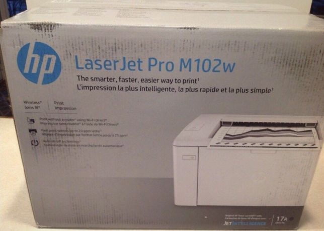Impressora LaserJet Pro M102w Wi-Fi Selada Bairro Central - imagem 1
